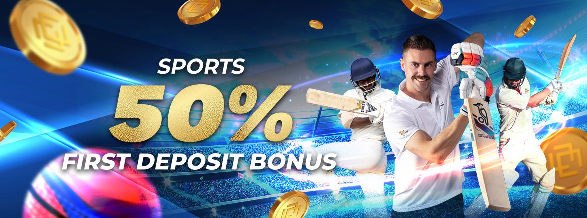 Sports 50% First Deposit Bonus 3,000 BDT