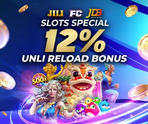 JILI, FC & JDB Special up to 12% Unli Reload Bonus